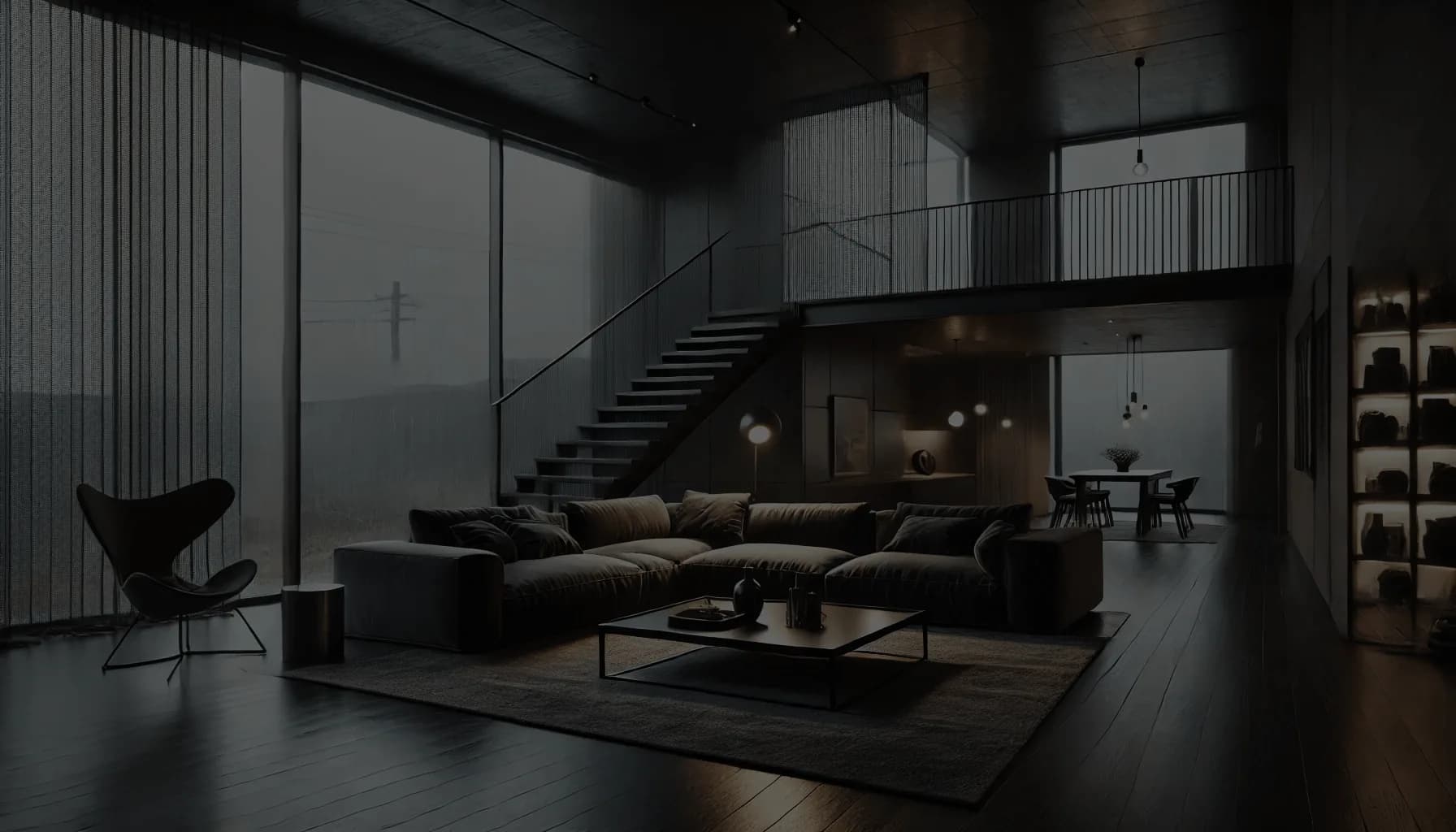 Luxury living area with bespoke joinery in a renovated Dubai residence